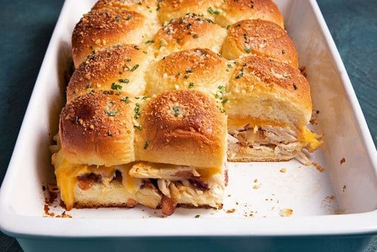 Chicken Bacon Ranch Sliders