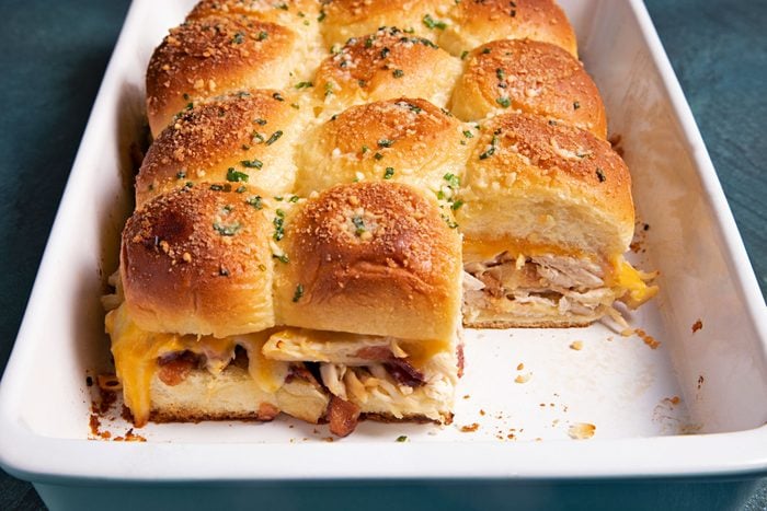 Chicken Bacon Ranch Sliders